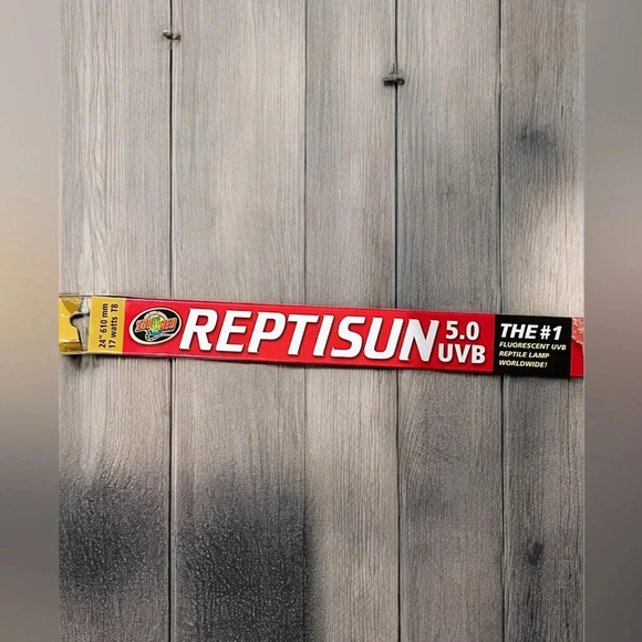 Zoo Med T8 ReptiSun 5.0 UVB Fluorescent Reptile Lamp, 24-in X 3 - Picture 5 of 10